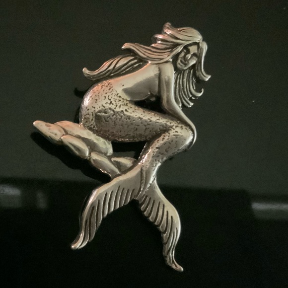 NWOT Sterling silver Mermaid pendant - Picture 4 of 4